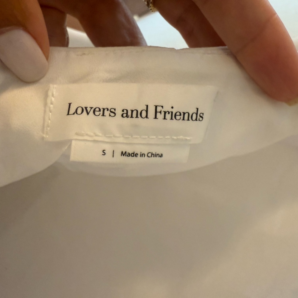 Lovers and Friends Hollis Romper in White - Picture 6 of 6